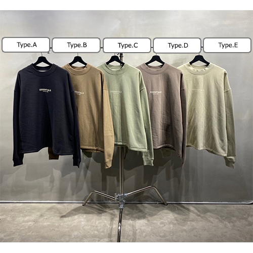フィアオブゴッド偽物メンズ レディース 長袖　スウェットTシャツ