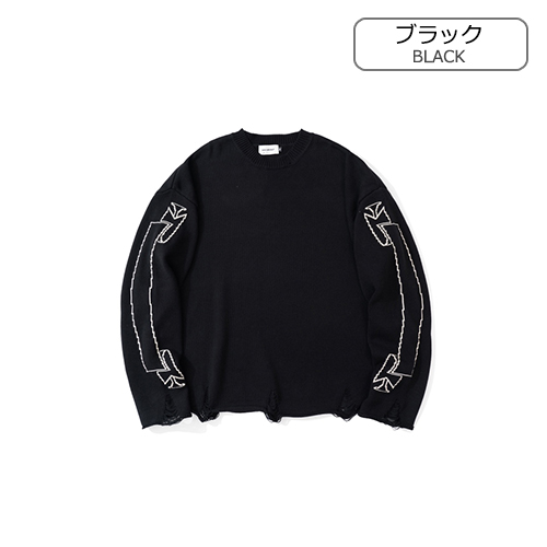 アスクユアセルフコピーメンズ レディース ニット セーター