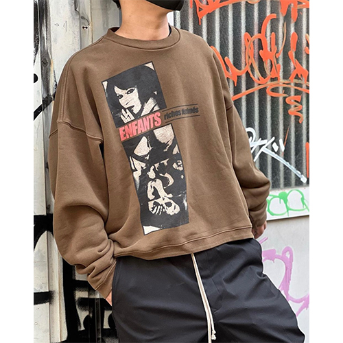 ENFANTS RICHESコピーメンズ レディース 長袖 スウェットTシャツ
