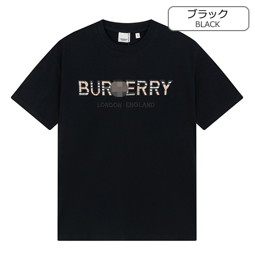 バーバリー偽物メンズ レディース 半袖Tシャツ