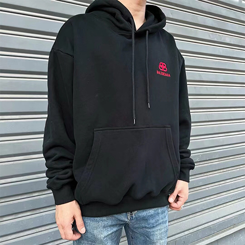 バレンシアガ偽物フード Tシャツ パーカー