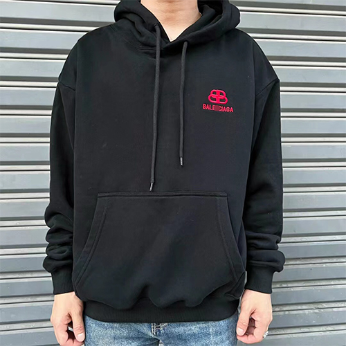 バレンシアガ偽物フード Tシャツ パーカー