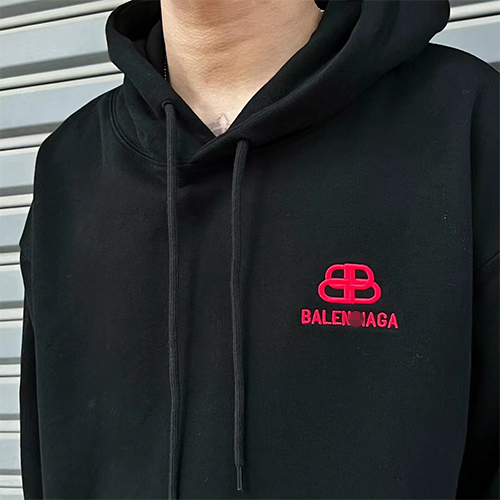 バレンシアガ偽物フード Tシャツ パーカー