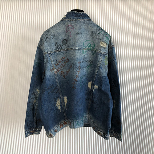 バレンシアガ デニム ジャケット Gジャン高品質