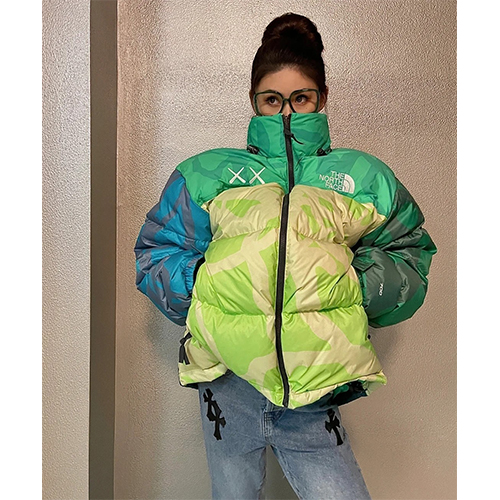 ノースフェイス × KAWS コラボ ダウンジャケット 高品質