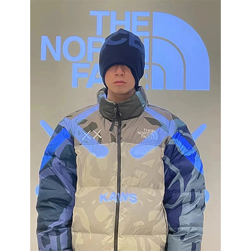 ノースフェイス × KAWS コラボ ダウンジャケット 高品質