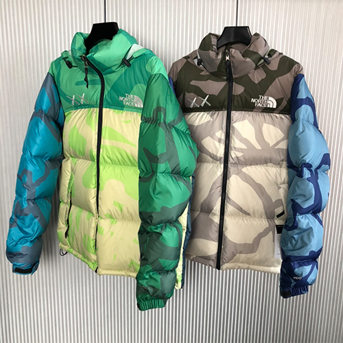 ノースフェイス × KAWS コラボ ダウンジャケット 高品質