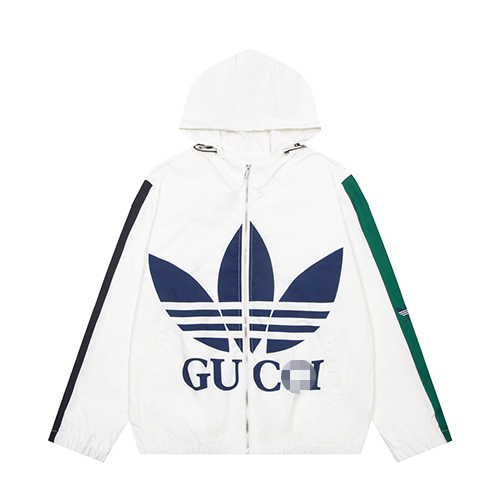 グッチ × アディダス コラボ ジップアップ ジャケット アウター