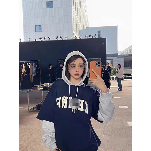 セリーヌ パーカー フード 長袖Tシャツ高品質