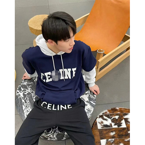 セリーヌ パーカー フード 長袖Tシャツ高品質