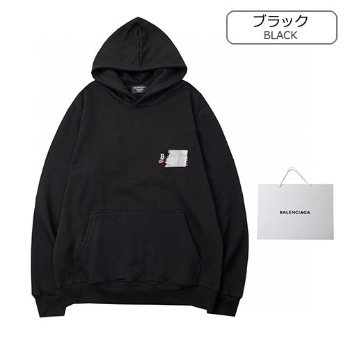 バレンシアガ偽物フード Tシャツ パーカー
