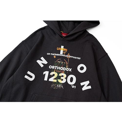 アルアルアル123スーパーコピー×UNIONフード Tシャツ パーカー