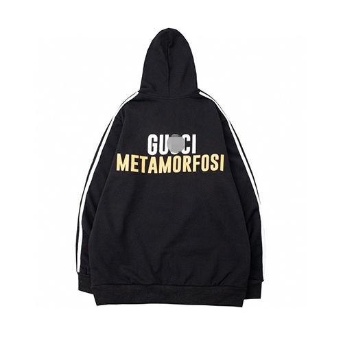 グッチ × アディダス コラボ コピー  パーカー フード 長袖Tシャツ