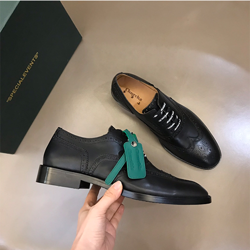 オフホワイト × CHURCH'Sコラボ 偽物 メンズ  高品質シューズ