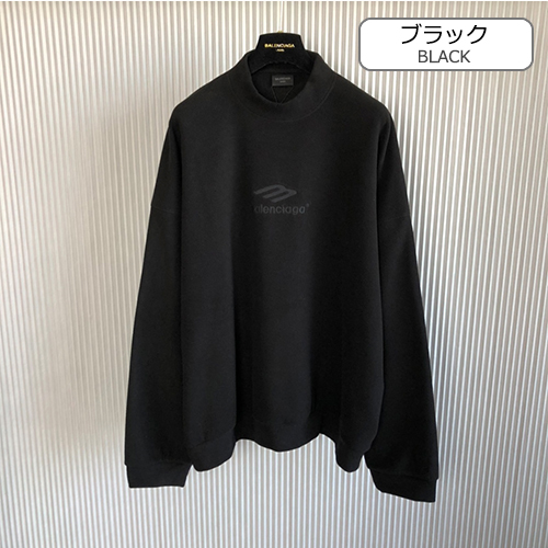 バレンシアガ 偽物 長袖 スウェットTシャツ 高品質