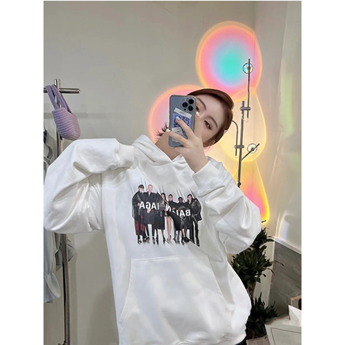 バレンシアガ偽物 フード Tシャツ パーカー