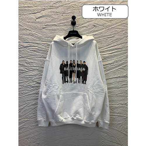 バレンシアガ偽物 フード Tシャツ パーカー