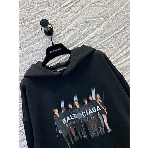 バレンシアガ偽物 フード Tシャツ パーカー