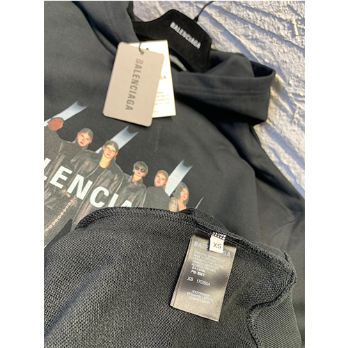 バレンシアガ偽物 フード Tシャツ パーカー