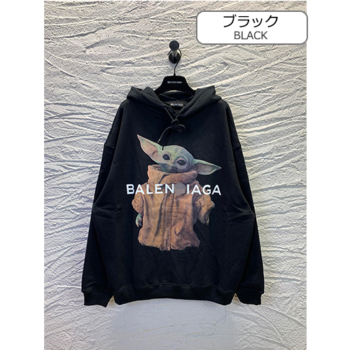 バレンシアガスーパーコピー フード Tシャツ パーカー
