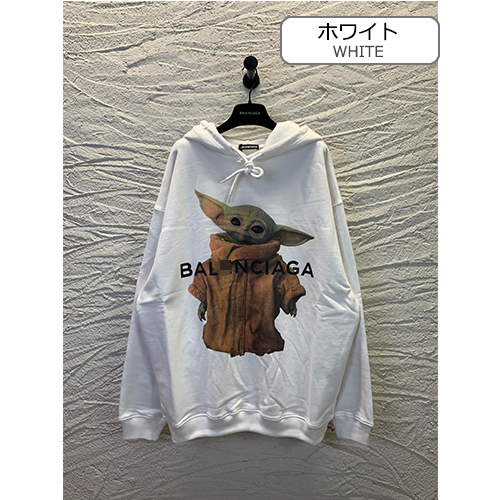 バレンシアガスーパーコピー フード Tシャツ パーカー