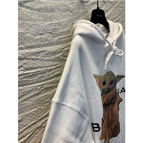 バレンシアガスーパーコピー フード Tシャツ パーカー