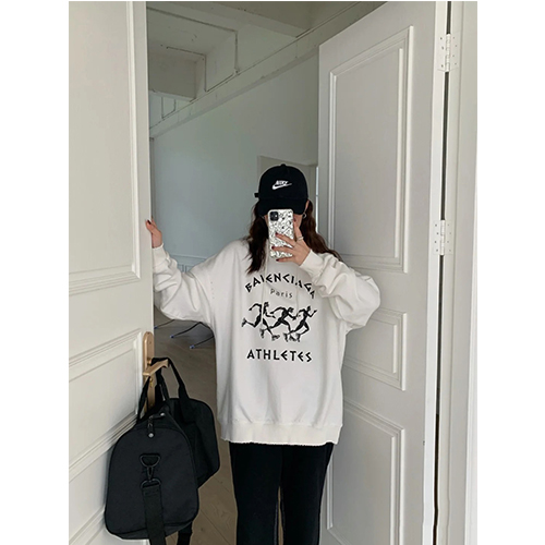 バレンシアガコピー フード Tシャツ パーカー