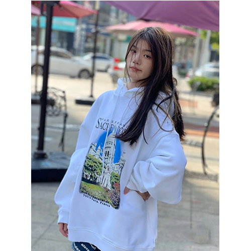 バレンシアガ偽物   フード Tシャツ パーカー