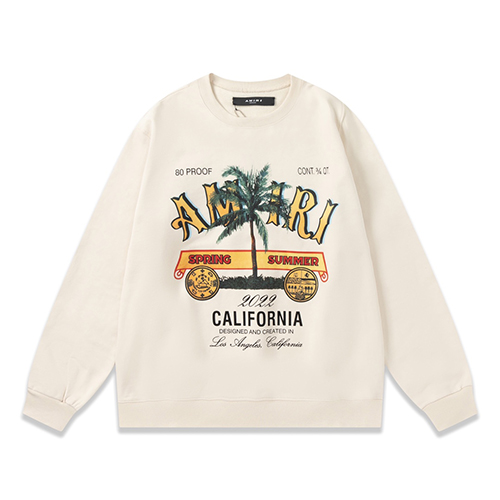 アミリ コピー 長袖 スウェットTシャツ