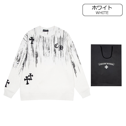 クロムハーツ偽物   長袖　スウェットTシャツ 