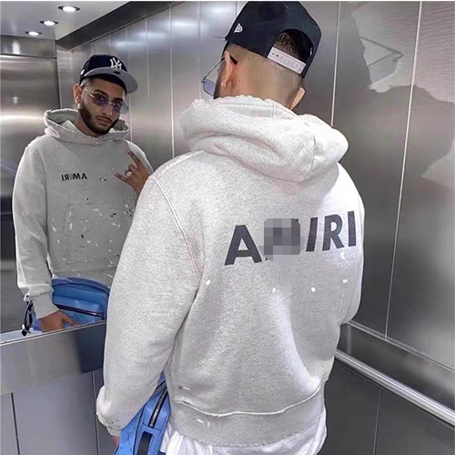 アミリ偽物 フード Tシャツ パーカー