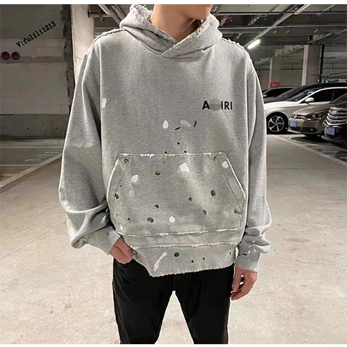 アミリ偽物 フード Tシャツ パーカー