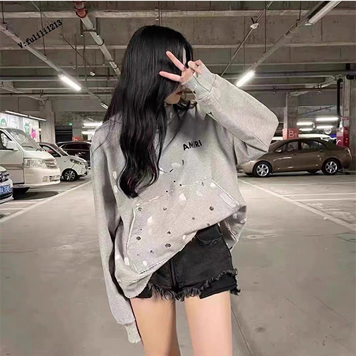 アミリ偽物 フード Tシャツ パーカー
