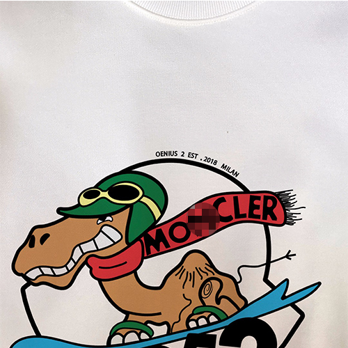 モンクレール 偽物 長袖 スウェットTシャツ