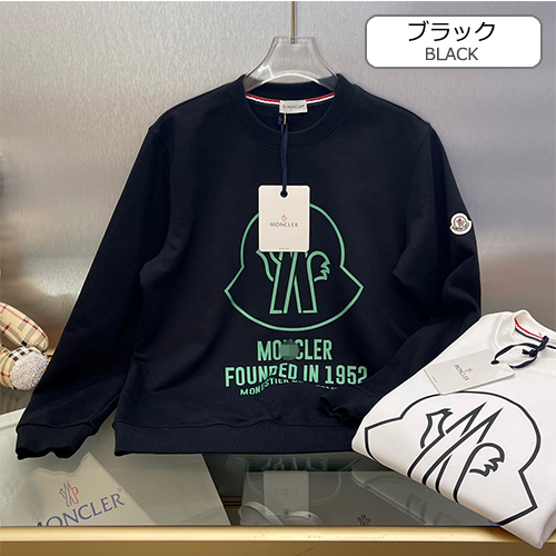 モンクレール 偽物 長袖 スウェットTシャツ