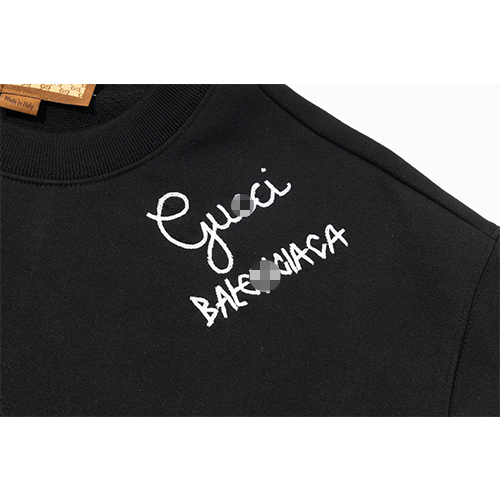 バレンシアガ × グッチ コラボ スーパーコピー 長袖 スウェットTシャツ