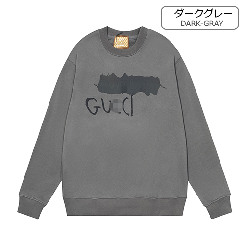 バレンシアガ × グッチ コラボ 偽物  長袖　スウェットTシャツ