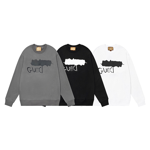 バレンシアガ × グッチ コラボ 偽物  長袖　スウェットTシャツ