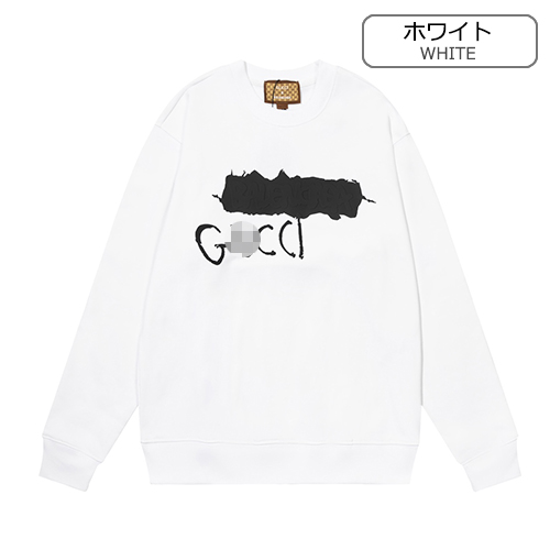 バレンシアガ × グッチ コラボ 偽物  長袖　スウェットTシャツ