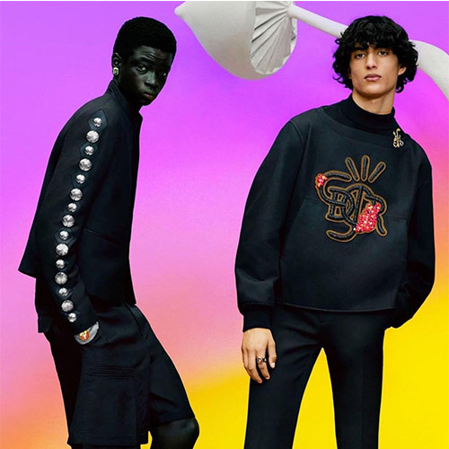 ディオール × TRAVIS SCOTT コラボコピー  長袖 スウェットTシャツ 高品質