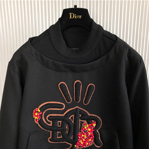 ディオール × TRAVIS SCOTT コラボコピー  長袖 スウェットTシャツ 高品質