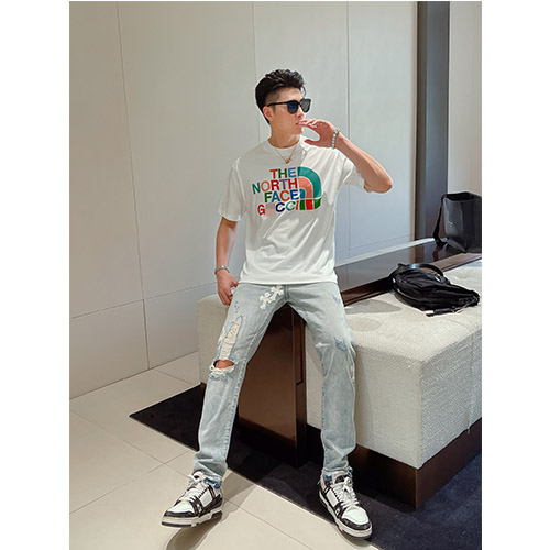グッチ × アディダス スーパーコピー  半袖 Tシャツの通販  