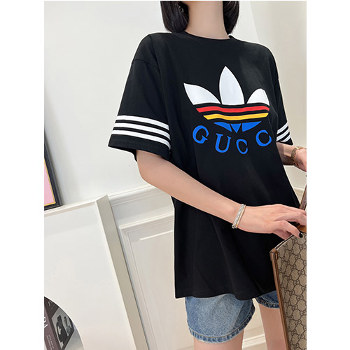 グッチ × アディダス スーパーコピー 半袖 Tシャツの通販
