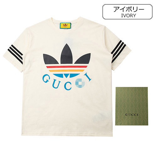 グッチ × アディダス スーパーコピー 半袖 Tシャツの通販