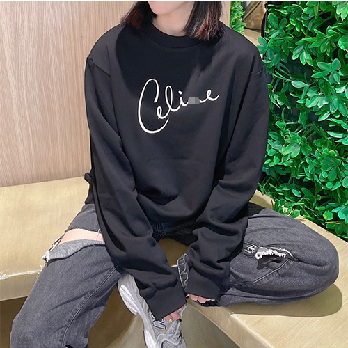 セリーヌスーパーコピー   長袖　スウェットTシャツ 