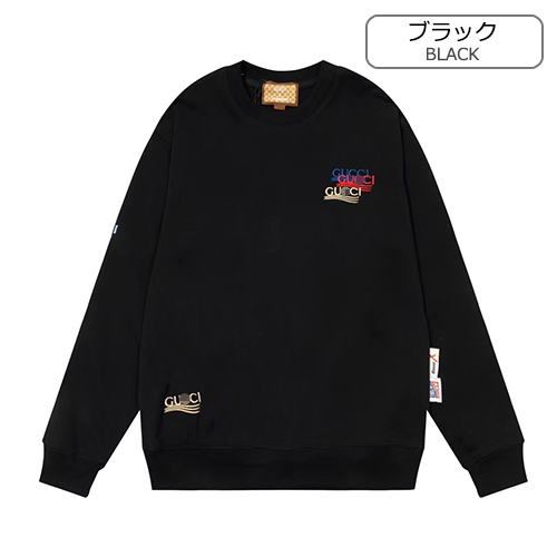 バレンシアガ × グッチ コピー  長袖　スウェットTシャツ