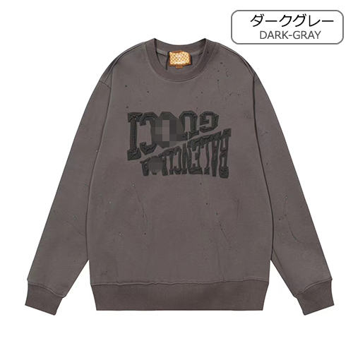 バレンシアガ × グッチ コピー 長袖 スウェットTシャツ