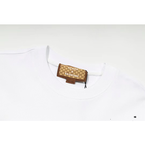 バレンシアガ × グッチ コピー 長袖 スウェットTシャツ