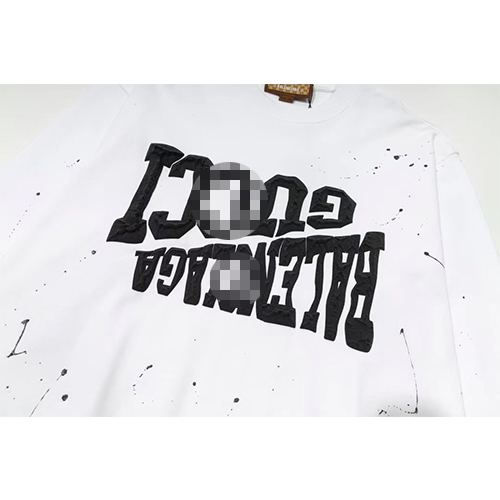 バレンシアガ × グッチ コピー 長袖 スウェットTシャツ