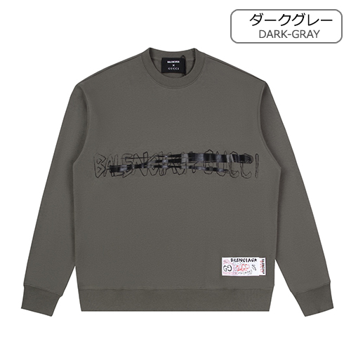 バレンシアガ × グッチ スーパーコピー 長袖 スウェットTシャツ